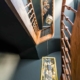 Orangerie Duras: 18th-century staircase